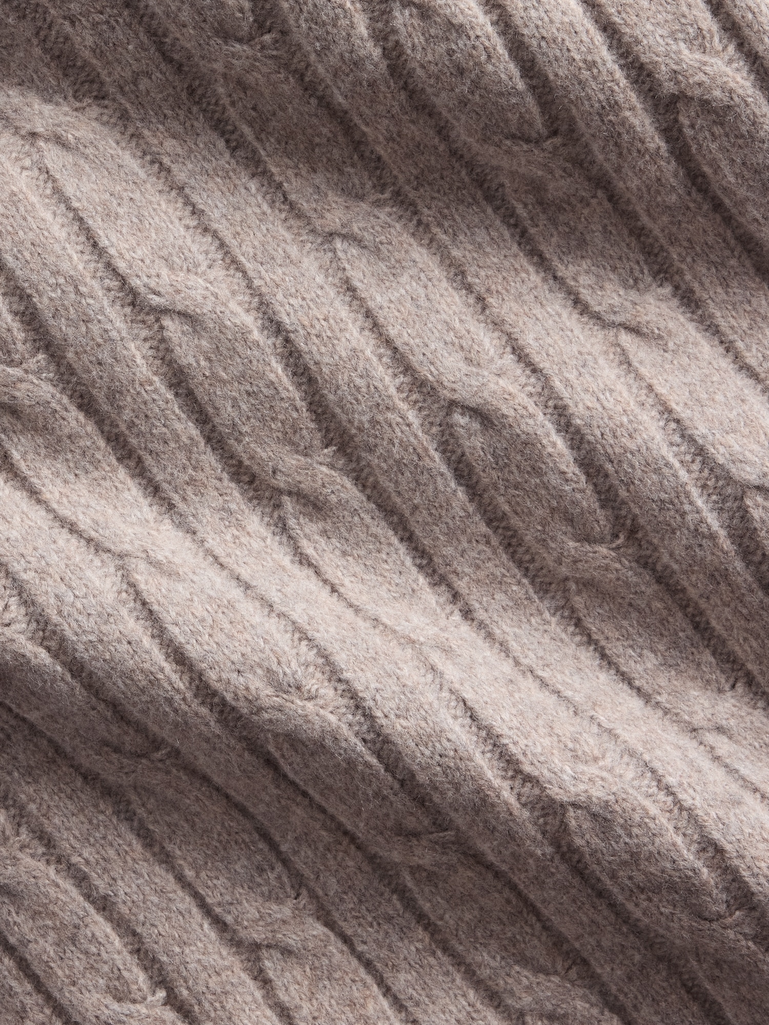 CashSoft Cable-Knit Sweater Pants