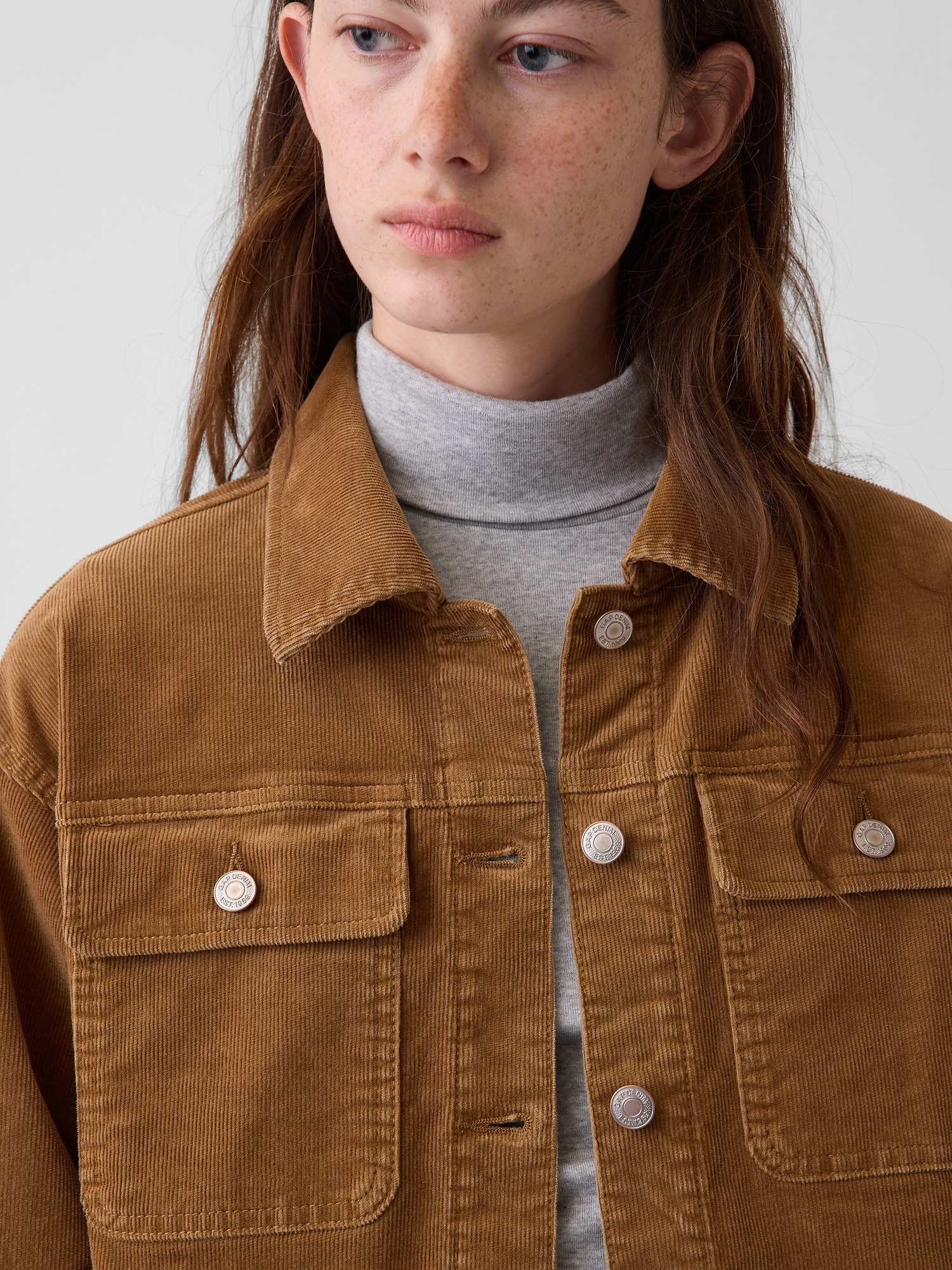 Corduroy Crop Jacket