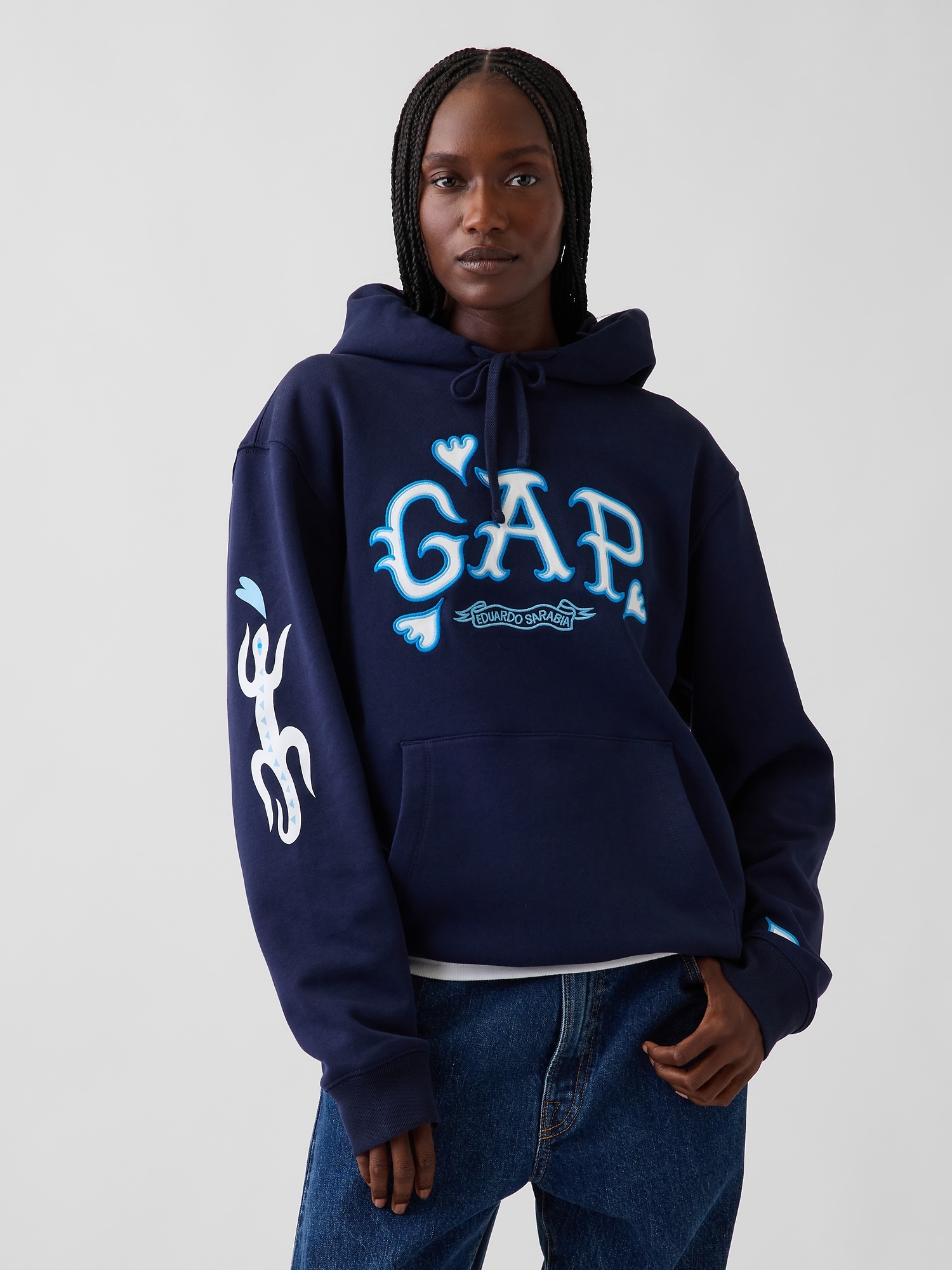 Adult Heavyweight Logo Hoodie by Eduardo Sarabia