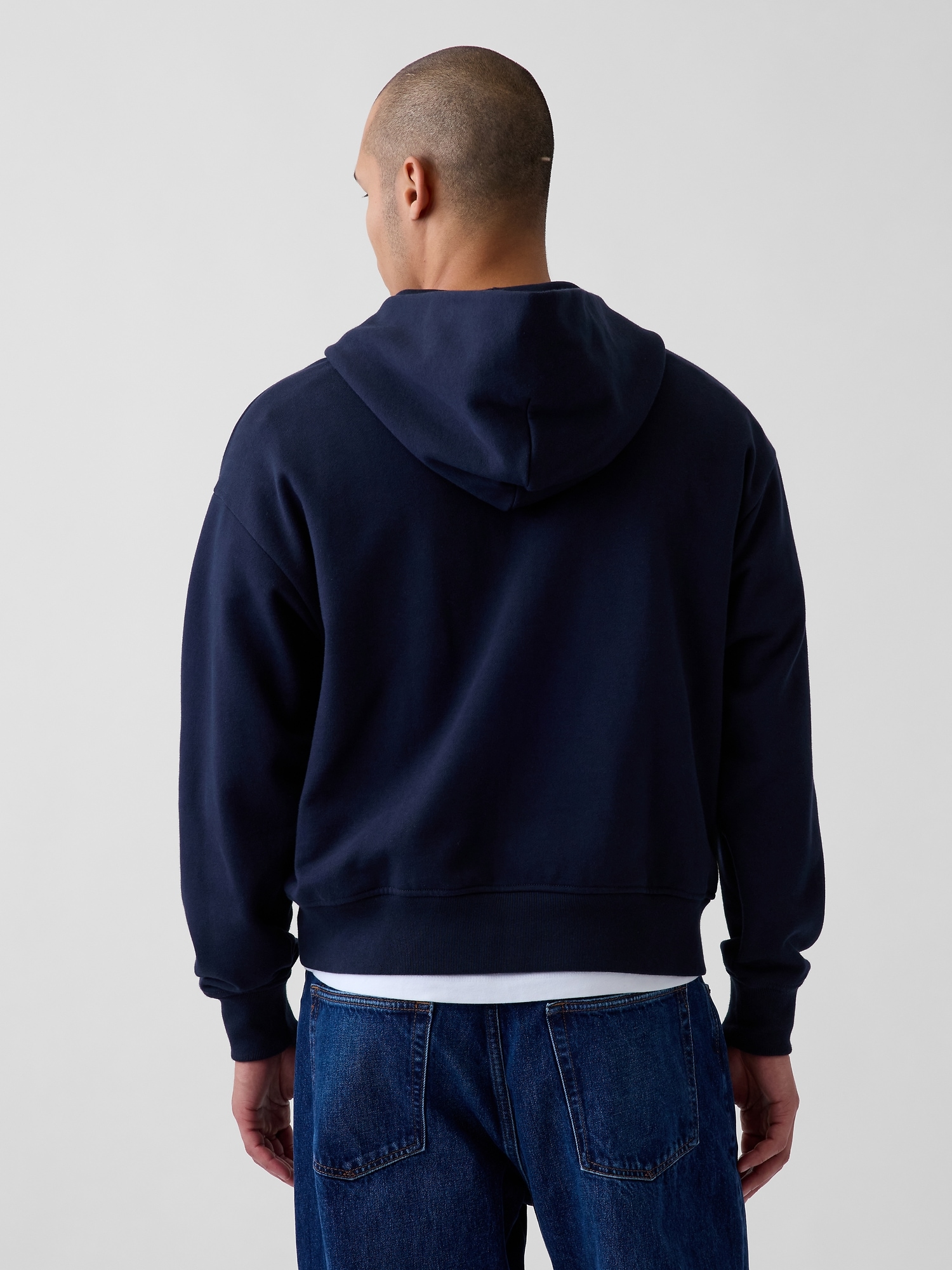 Adult Heavyweight Oversized Zip Hoodie