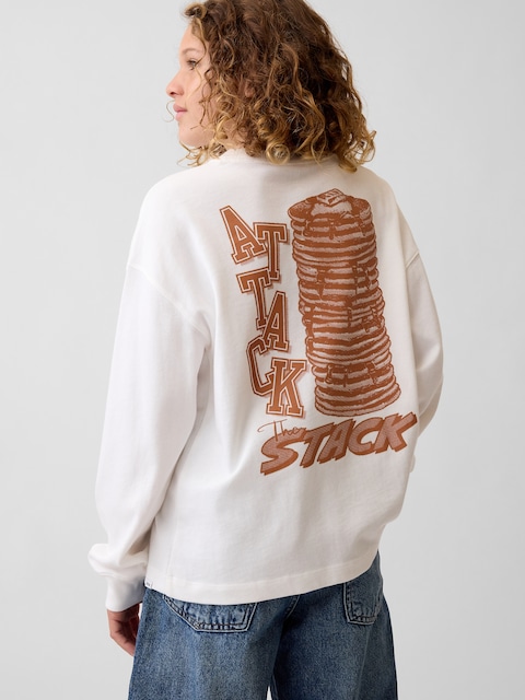 Kids Heavyweight Oversized Graphic T-Shirt
