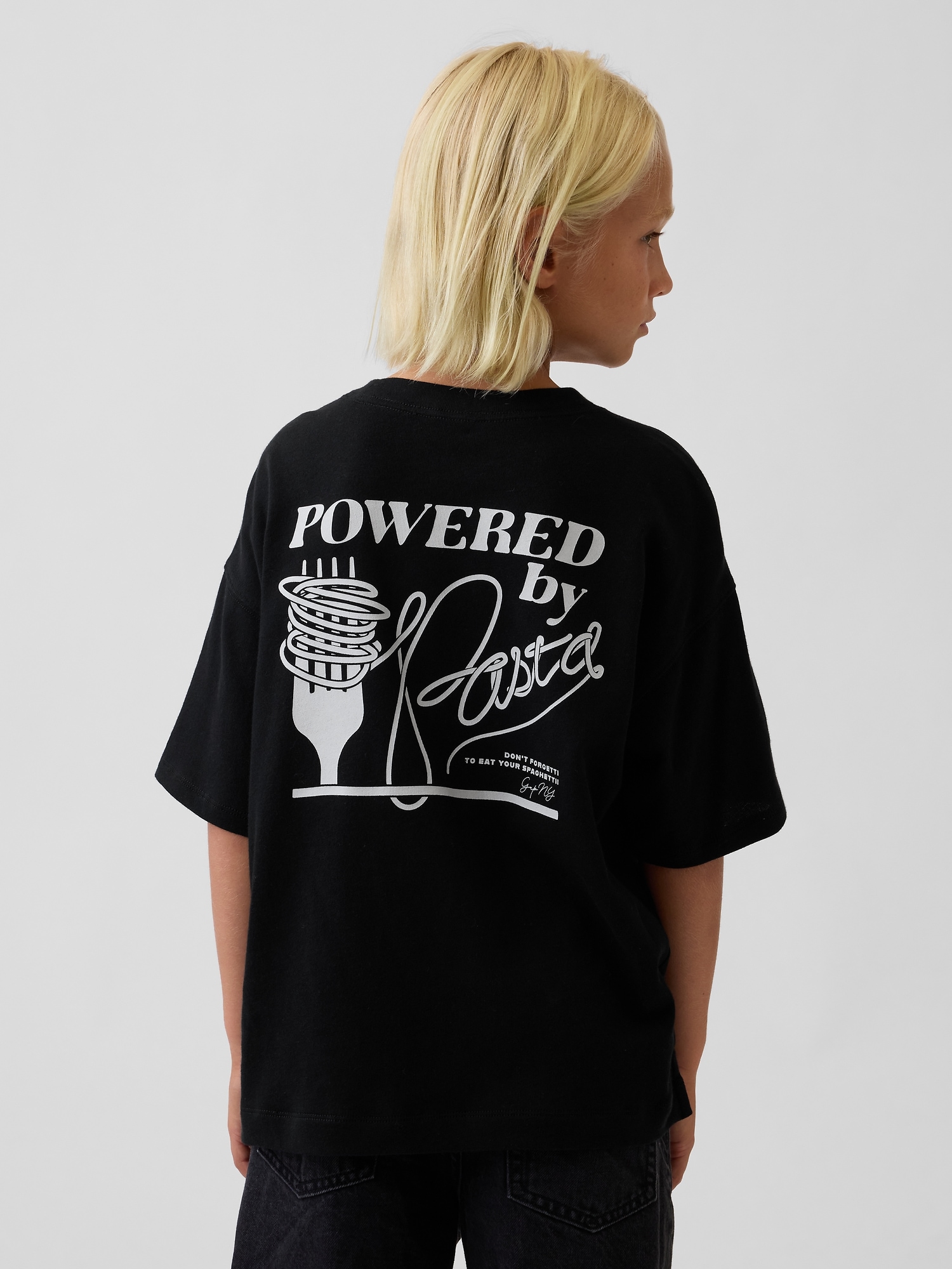 Kids Heavyweight Oversized Graphic T-Shirt