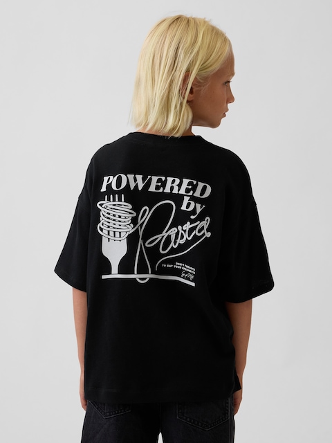 Kids Heavyweight Oversized Graphic T-Shirt