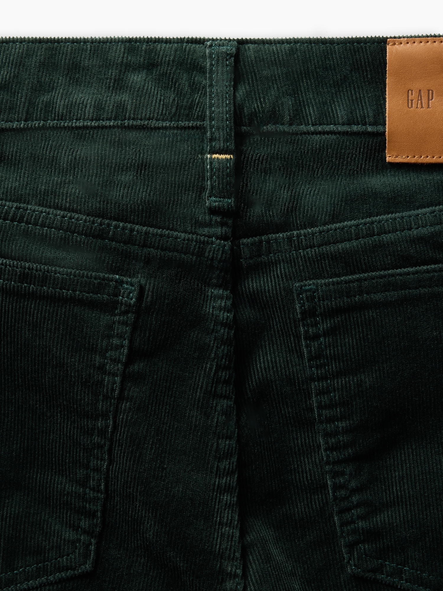 × Victoria Beckham High Rise Corduroy Straight Pants