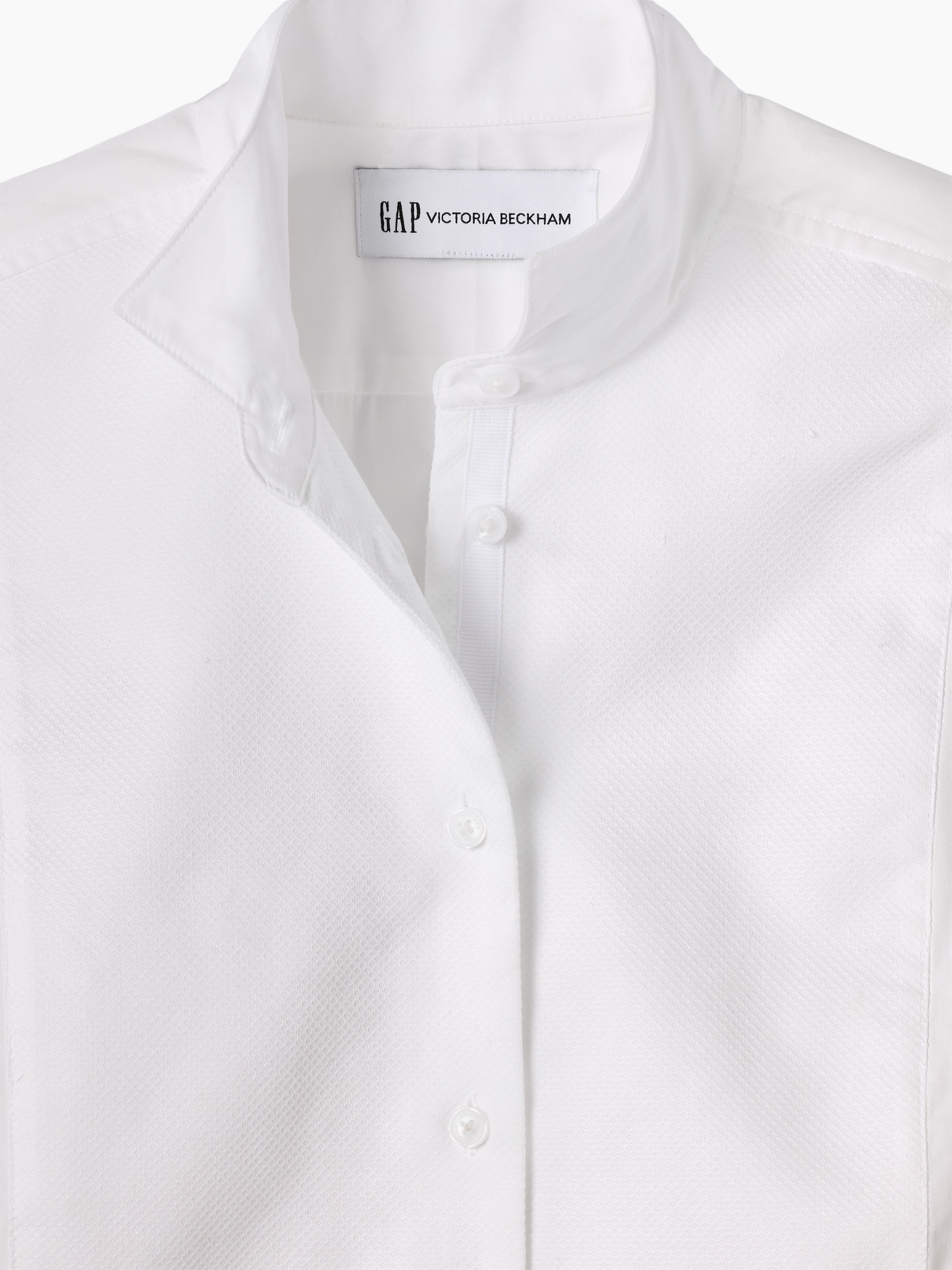 Chemisier smoking en coton biologique × Victoria Beckham