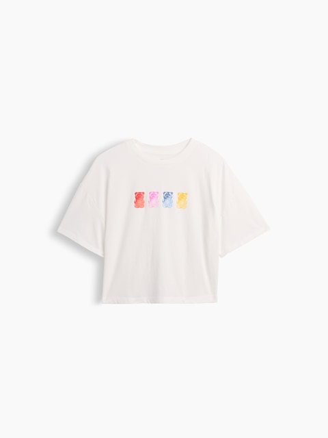 T-SHIRT SURDIMENSIONNÉ DROIT POUR ENFANT