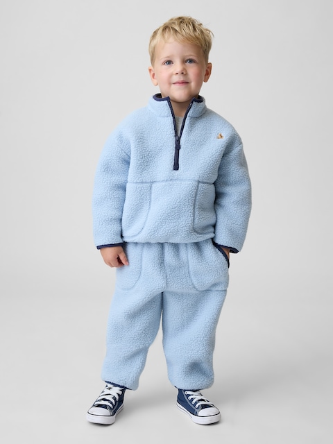 PANTALON DE JOGGING EN SHERPA POUR BÉBÉ ET TOUT-PETIT